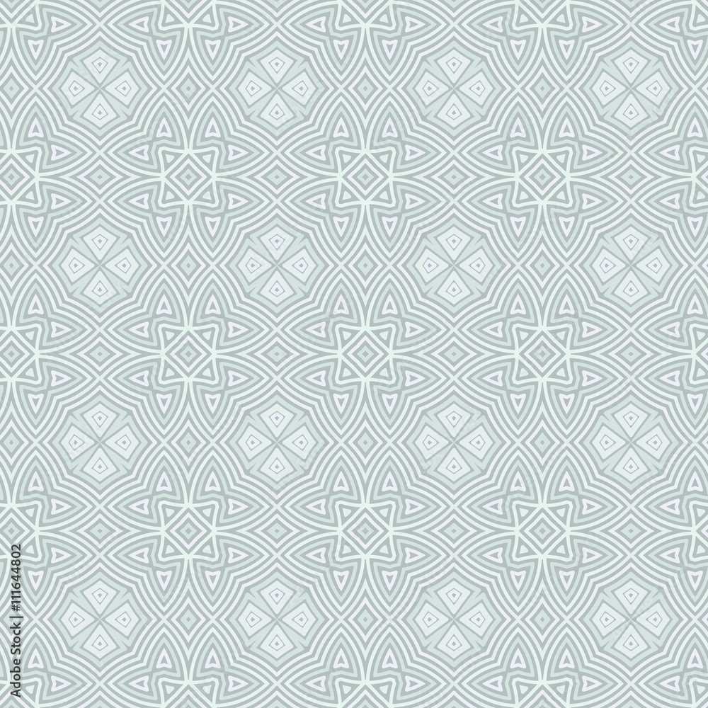 Seamless Floral Ethnic Pattern Seamless Floral Ethnic Pattern