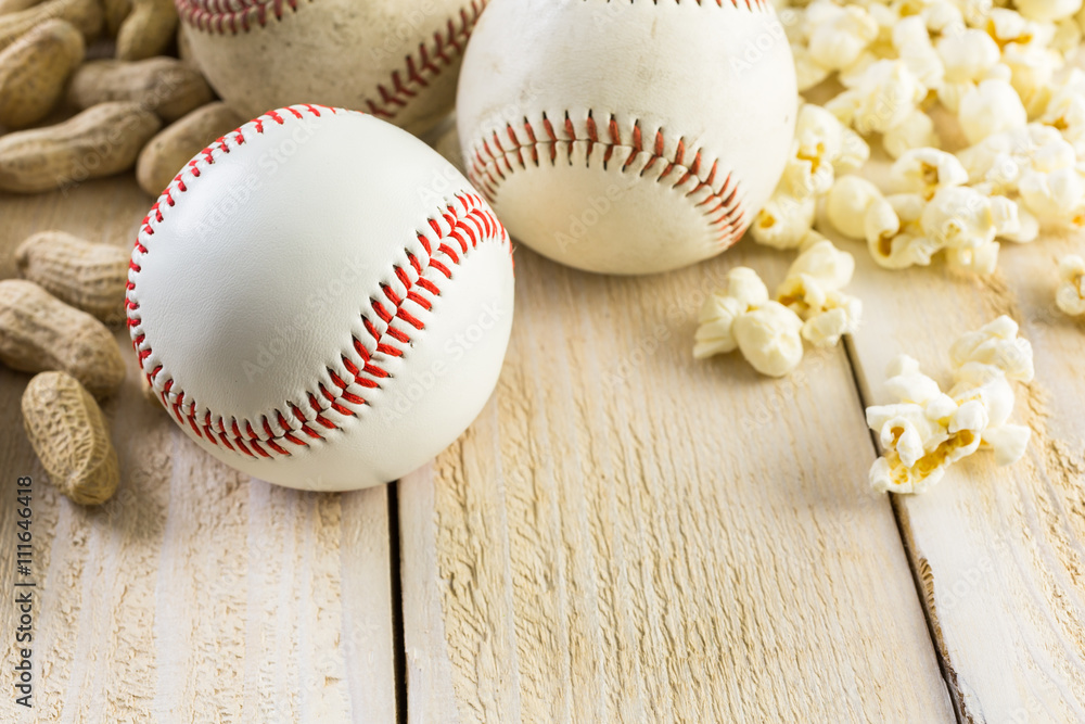 Fotografie Baseball food
