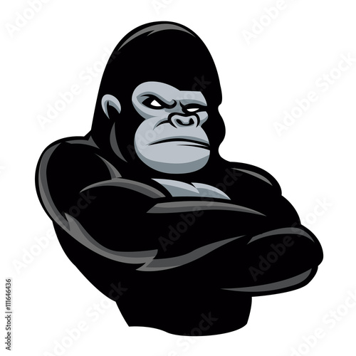 angry  gorilla icon.