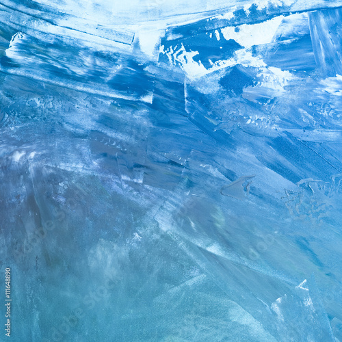 Textured blue painted background