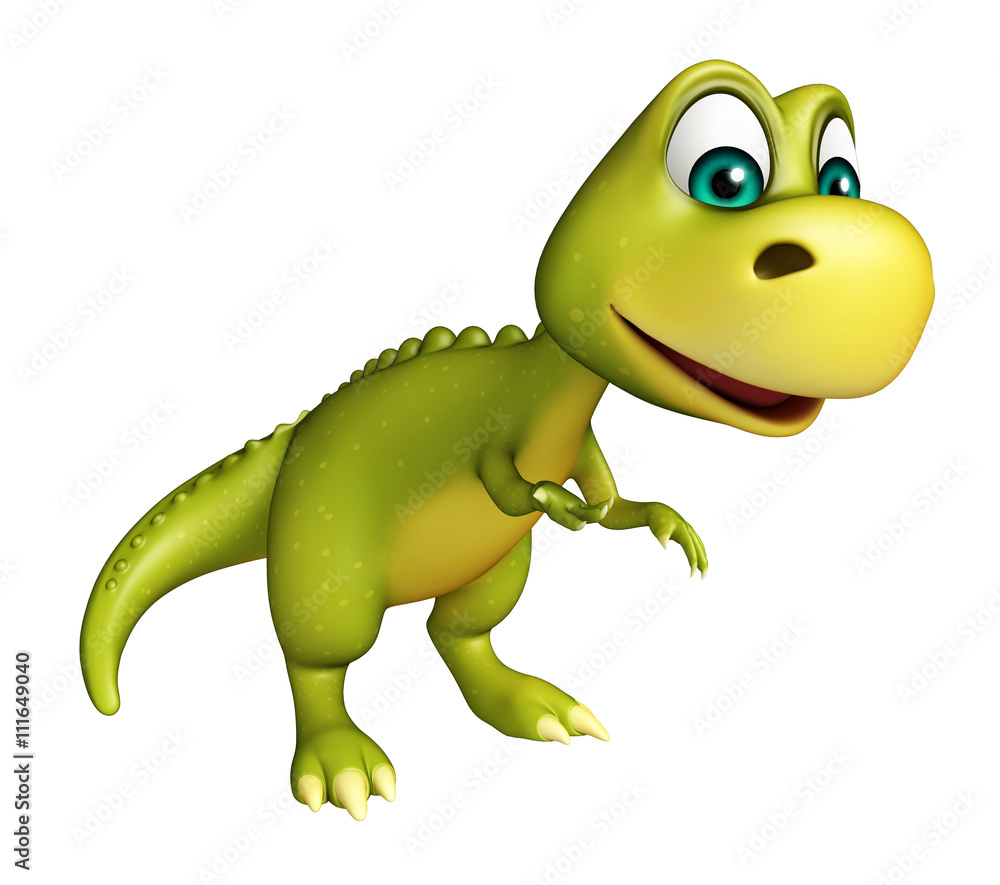 cute funny Dinosaur cartoon character cute funny Dinosaur cartoon character