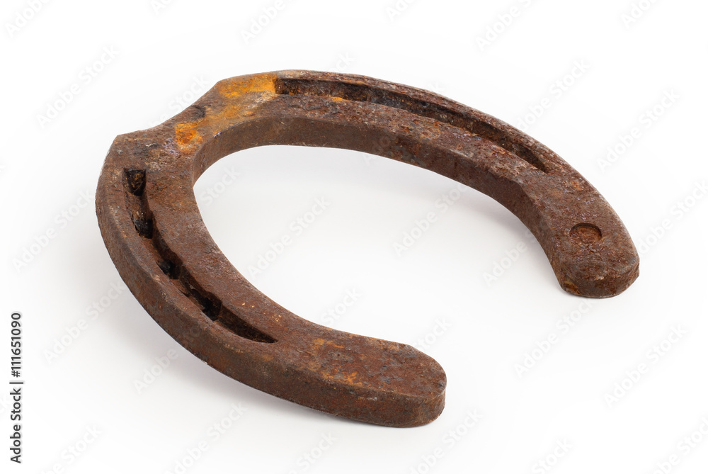 Old rusty horseshoe Old rusty horseshoe