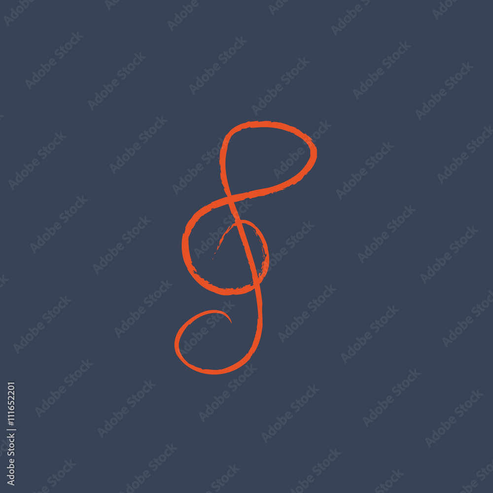 Obraz premium Clef de sol 