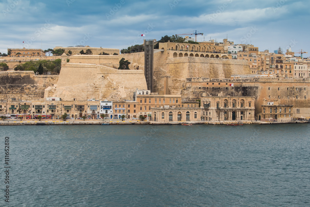 Valletta, capital city of Republic of Malta