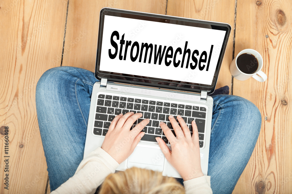 Fototapeta premium Stromwechsel