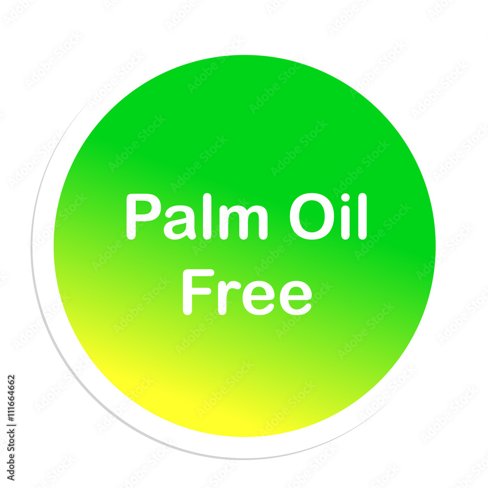 Palm Oil Free Product - Green Sticker Palm Oil Free Product - Green Sticker
