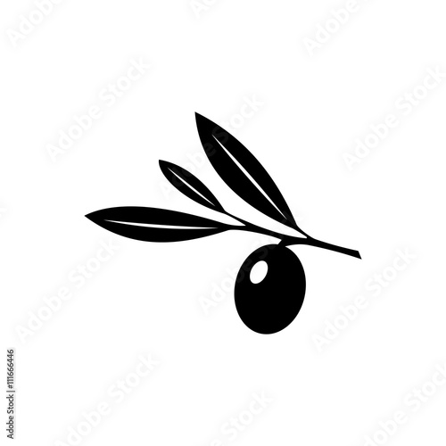 Olives icon vector