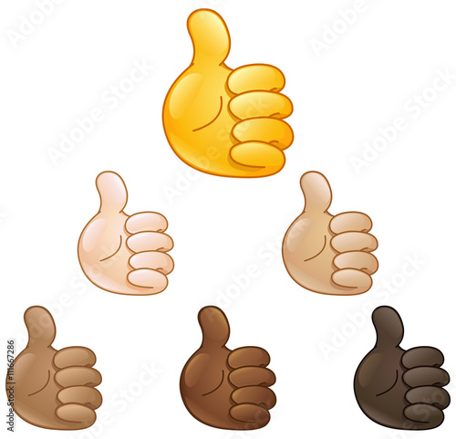 thumbs up hand emoji