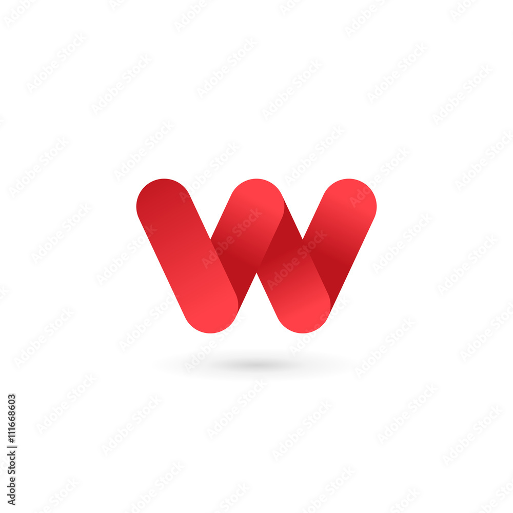 Letter W logo icon design template elements Letter W logo icon design template elements