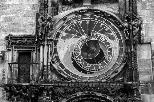 Photography Prague medieval Astronomical Clock