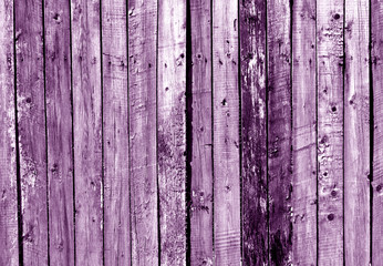 Purple wooden fence texture.