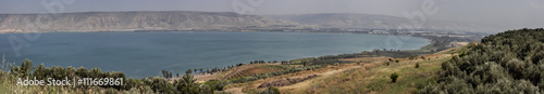  the Sea of Galilee (Kinneret) panorama