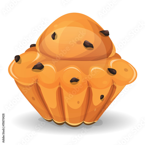 Tableau sur toile French Brioche With Chocolate Nuggets