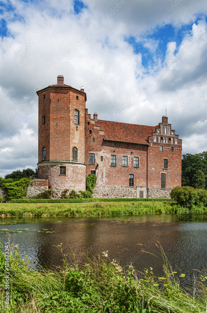 Torups Castle and Moat