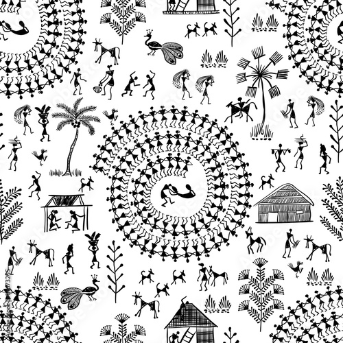 warli tribal art 6