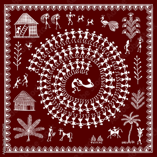 warli tribal art 6
