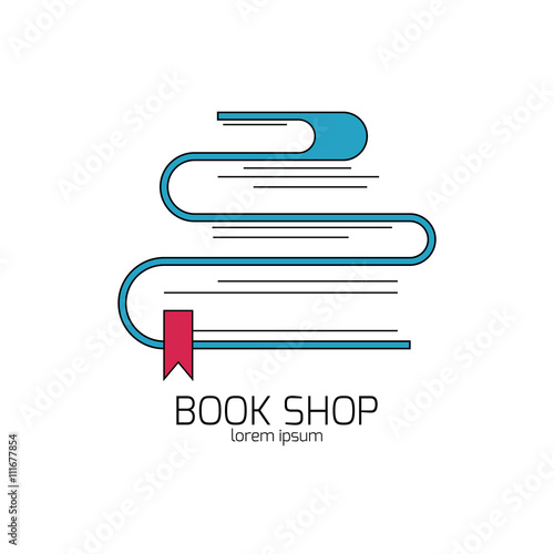 Book shop logo
