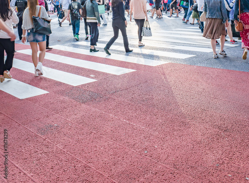 Photography Shibuya Scramble Crossing