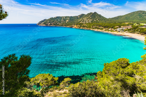 Panorama Ausblick Mallorca Bucht Küste von Canyamel © vulcanus