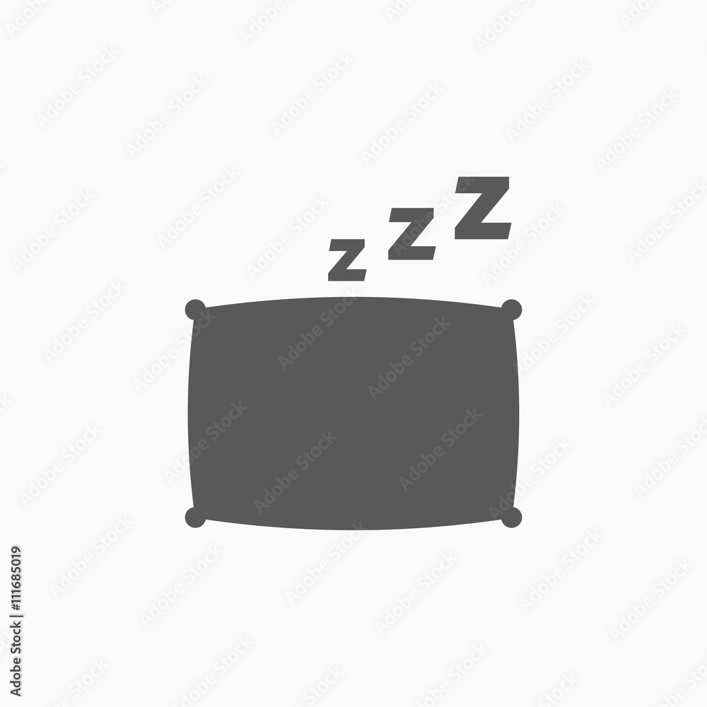 pillow icon Stock Vector | Adobe Stock