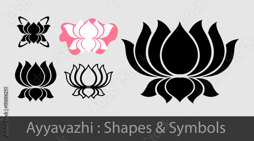 Ayyavazhi - Religious Lotus Symbols photo
