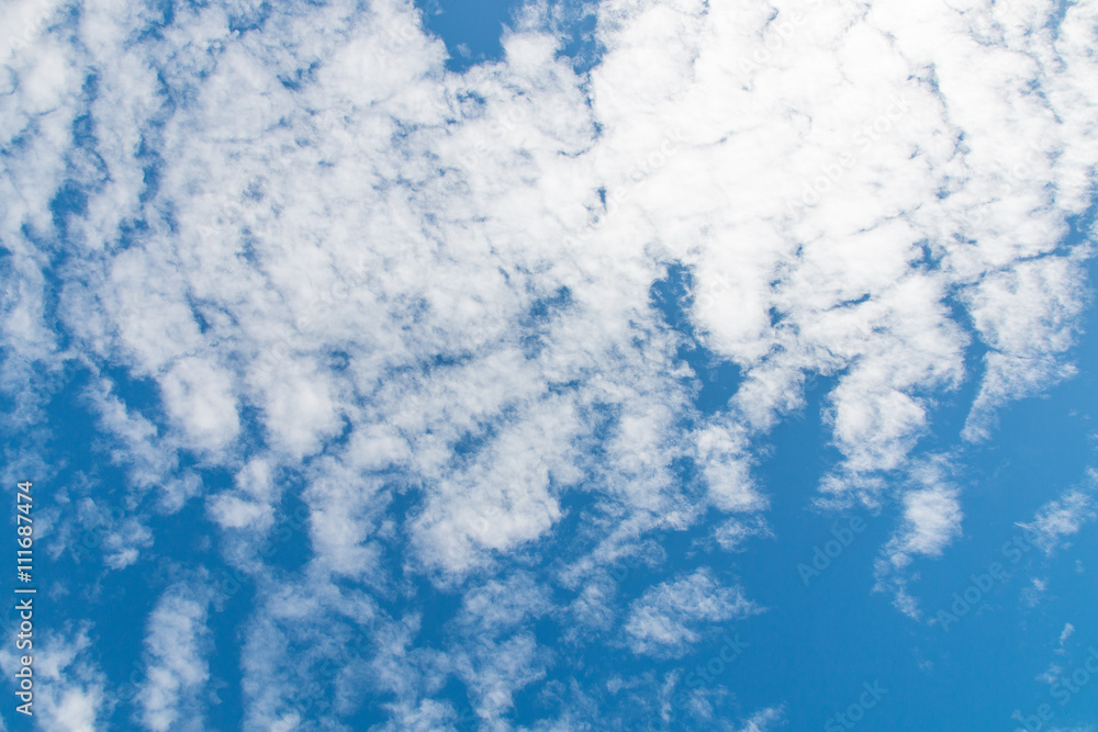 blue sky background with clouds