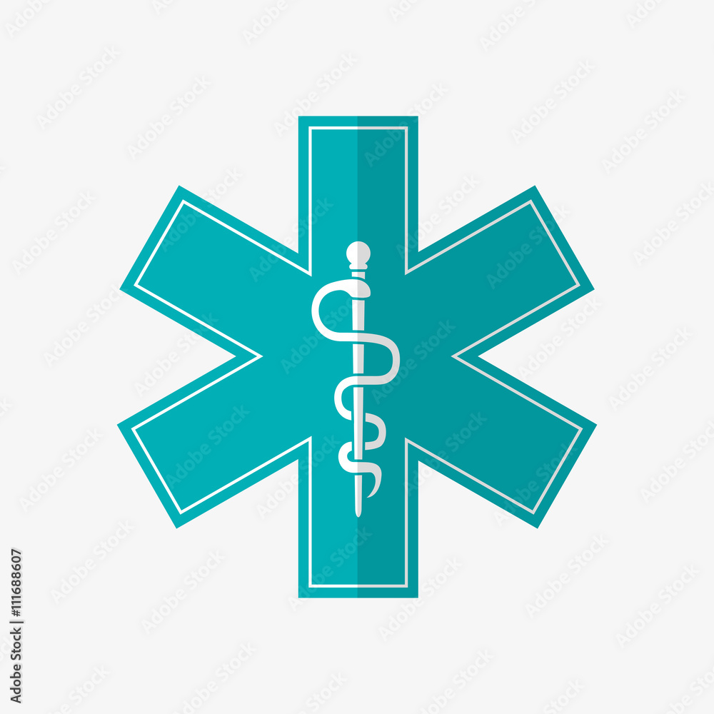 Medical care design. Health care icon. Colorful illustration Medical care design. Health care icon. Colorful illustration
