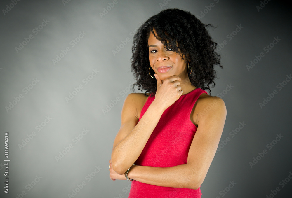 female model attractive woman on plein background with copy spac female model attractive woman on plein background with copy spac
