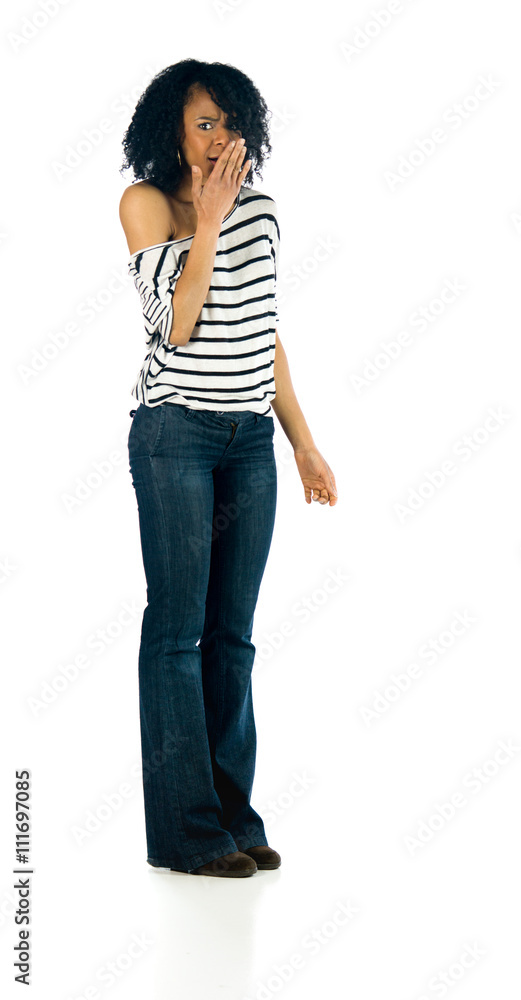 female model attractive woman on plein background with copy spac female model attractive woman on plein background with copy spac