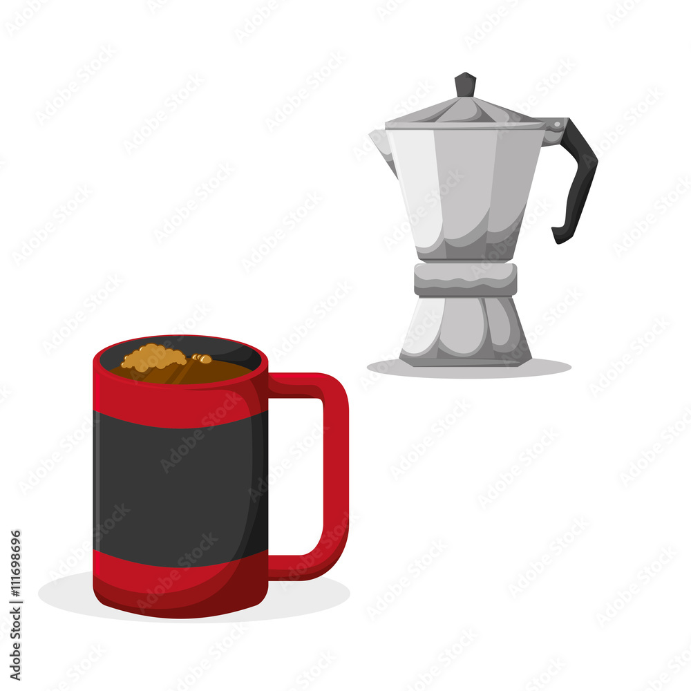 Cofffee icon. drink concept. Flat illiustration Cofffee icon. drink concept. Flat illiustration