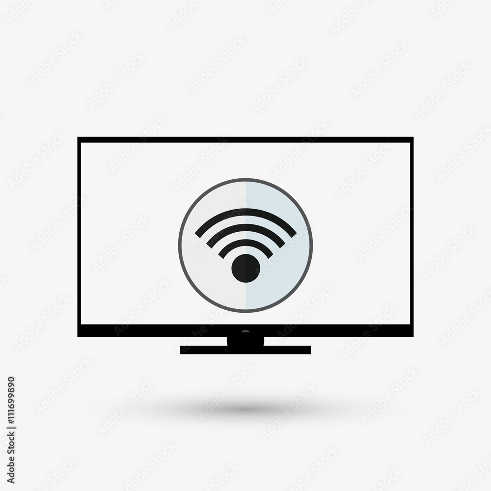 Laptop design. Technology icon. Isolated illustration Laptop design. Technology icon. Isolated illustration