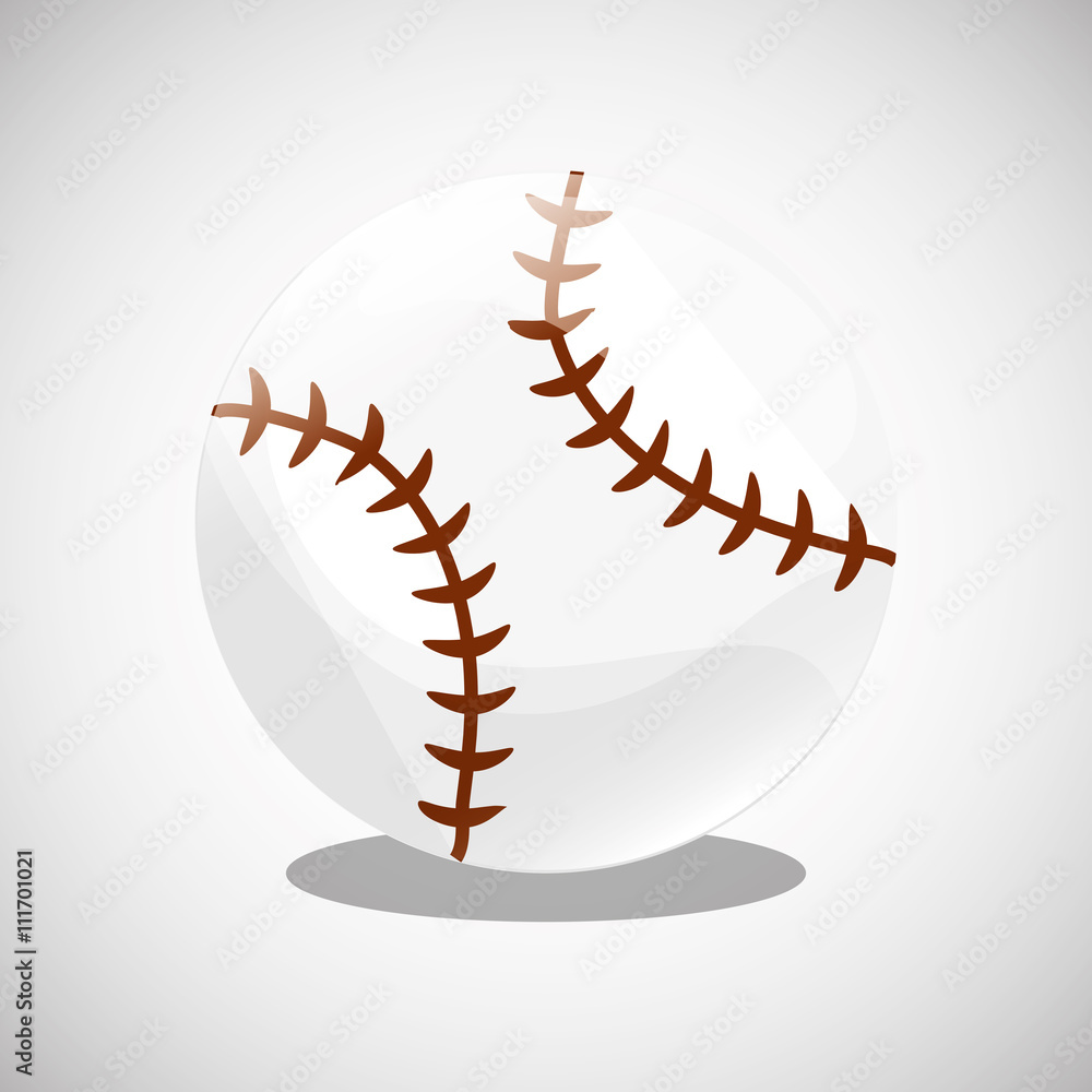 Baseball design. sport icon. Isolated image Baseball design. sport icon. Isolated image