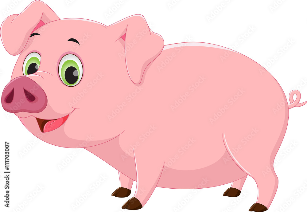 cute pig cartoon cute pig cartoon