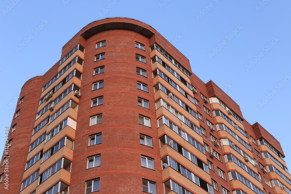 beautiful building for a multitude happy families
It stands tall building of orange brick for human habitation. blue sky
beautiful building for a multitude happy families
It stands tall building of orange brick for human habitation. blue sky