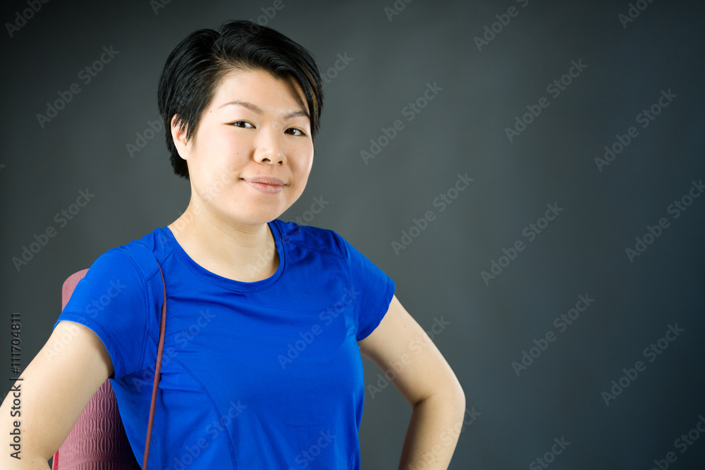 female model attractive woman on plein background with copy spac female model attractive woman on plein background with copy spac