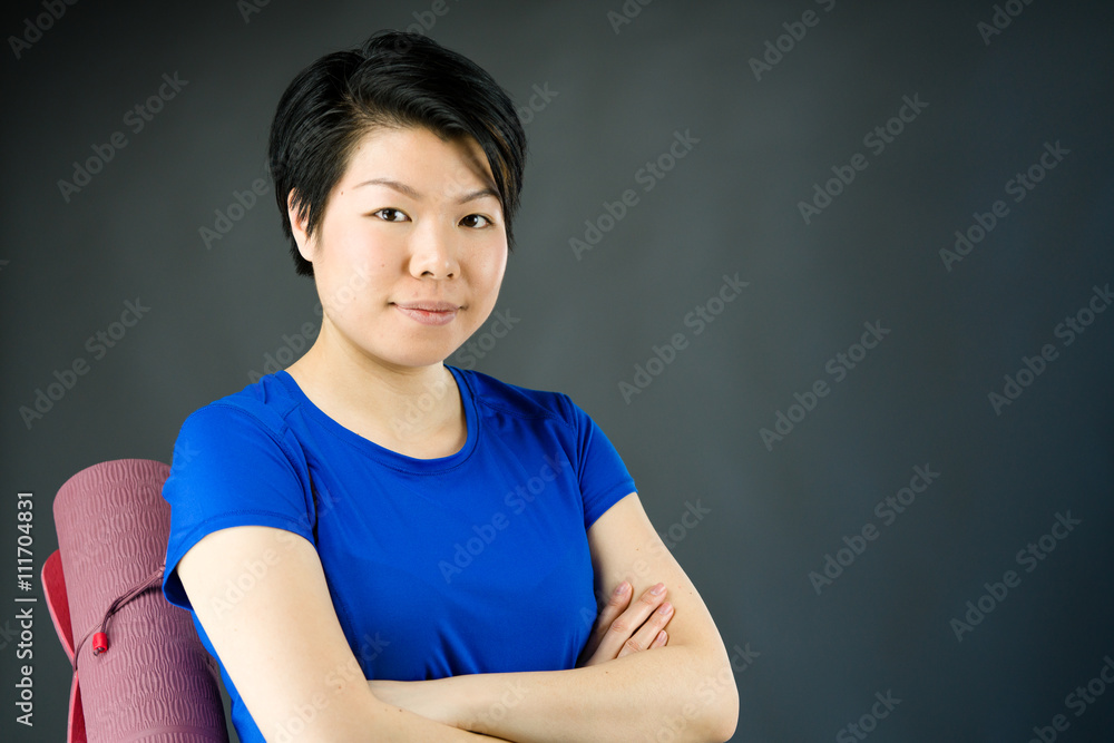 female model attractive woman on plein background with copy spac female model attractive woman on plein background with copy spac