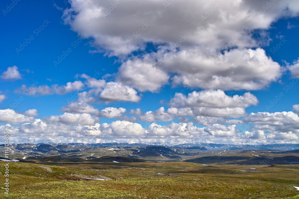 Hardangervidda Natur Norwegen