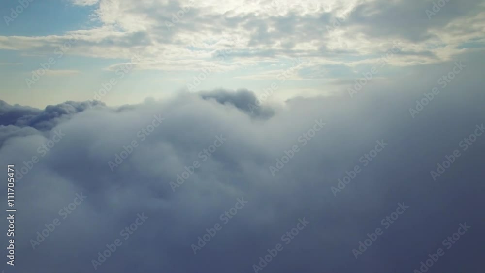 aerial view above the clouds aerial view above the clouds