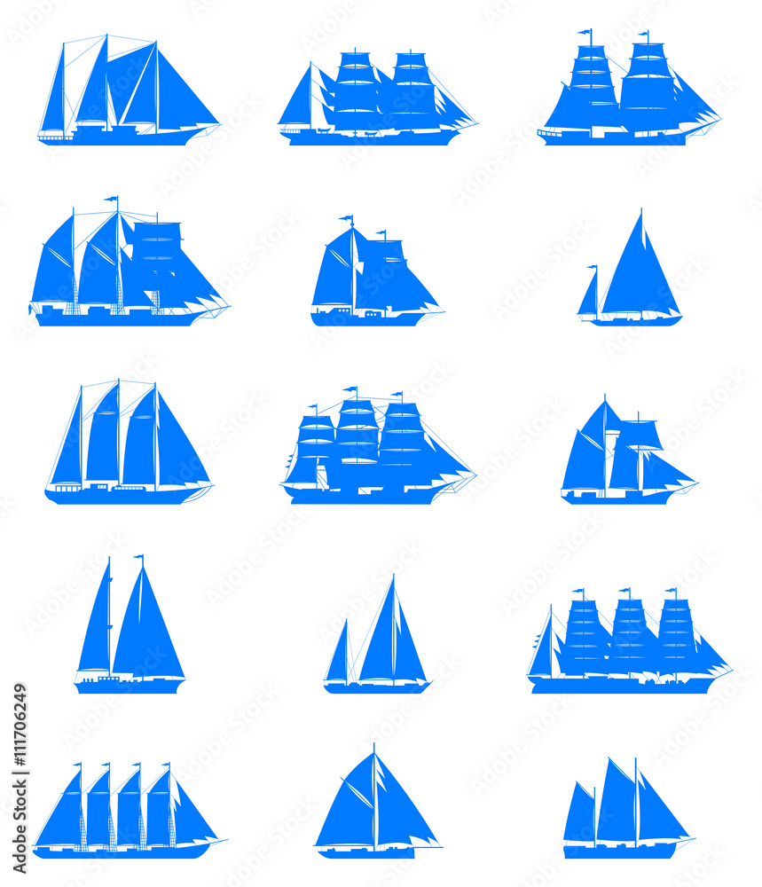 Sailing Ships Set