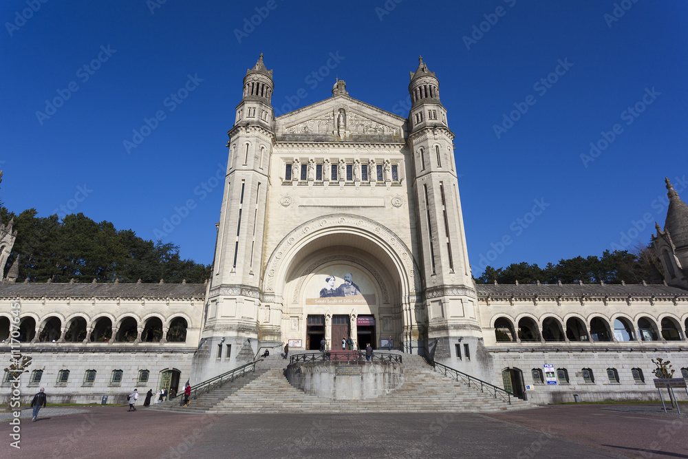 Basilica of Saint Therese, Lisieux, Normandy, France