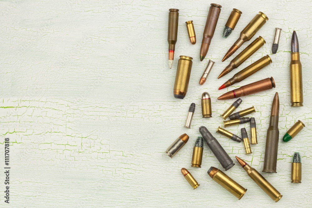 Sales of weapons and ammunition. Trade in arms and ammunition. Different types of ammunition