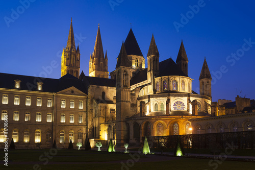 L'Abbaye-aux-Hommes, Church of Saint Etienne, Caen, Normandy, Fr