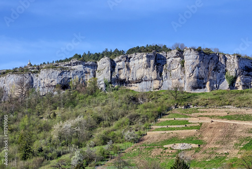 Falaise la Roche du Mont à Ornans