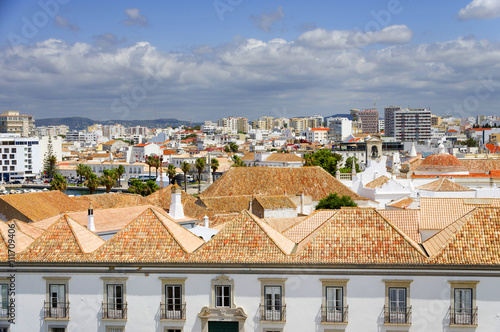 Architectural detail in Faro, Algarve, Portugal