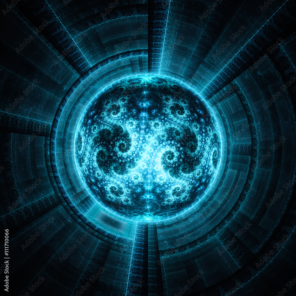 Cosmic eye. Time Machine. Alien mind. Magnetic storm. Kabbalistic sign.  Mysterious psychedelic relaxation wallpaper. Fractal abstract pattern.  Digital artwork creative graphic design. Stock Illustration | Adobe Stock