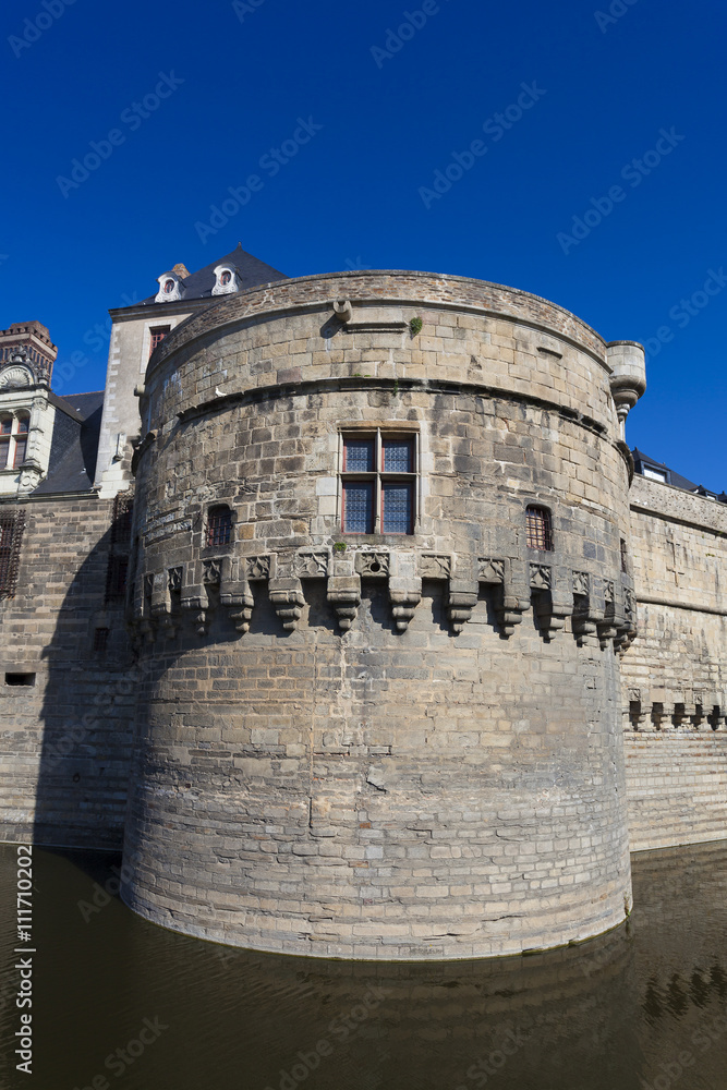 Castle of the Dukes of Brittany, Nantes, Pays de la Loire, Franc