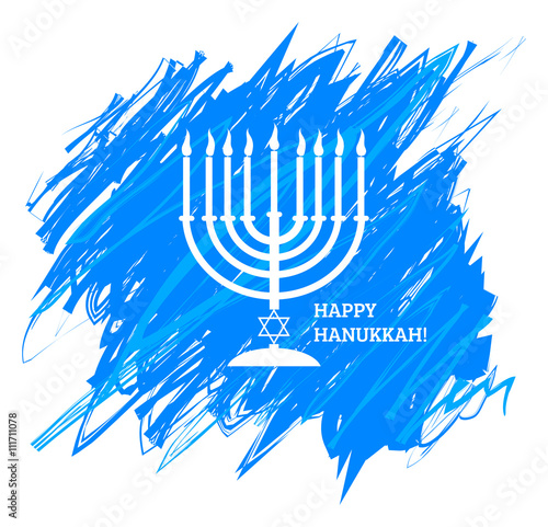 Menora For Hanukkah Celebration