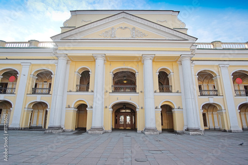 St. Petersburg, Russia - on March, 13, 2016: Gostinyi dvor in St. Petersburg, Russia. Gostinyi dvor is the oldest .department store in St. Petersburg