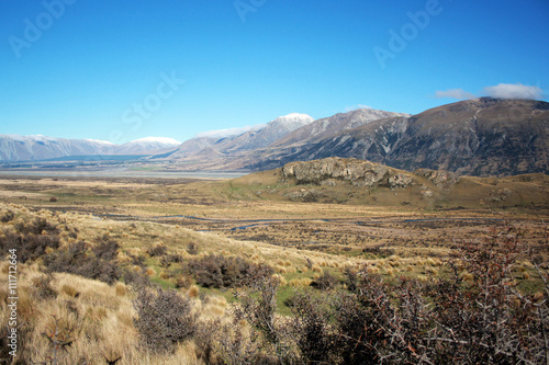 mount sunday view, canterbury, methven, new zealand