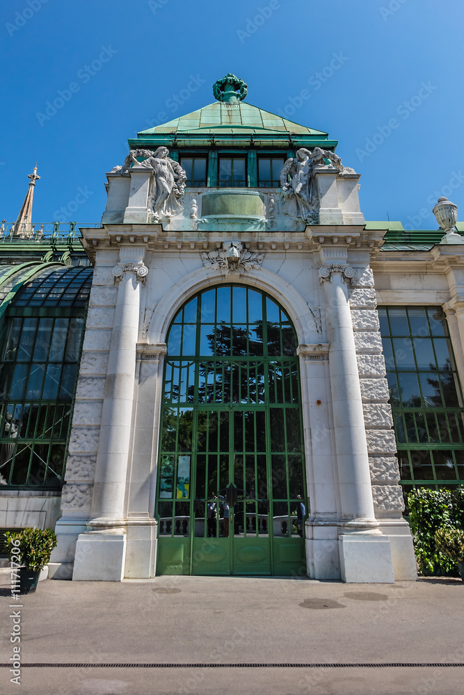 Obraz premium Butterfly House (Schmetterling haus) in Vienna. Austria. 